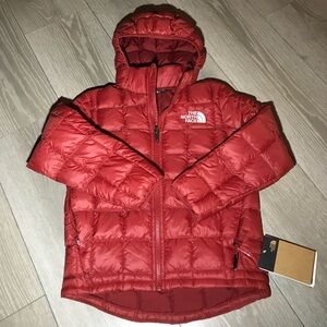 The North Face Kids Red Puffer Jacket
